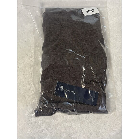 Jones New York Womens NWT Pants Size 6 Brown Mid Rise Boot Cut - Picture 7 of 7